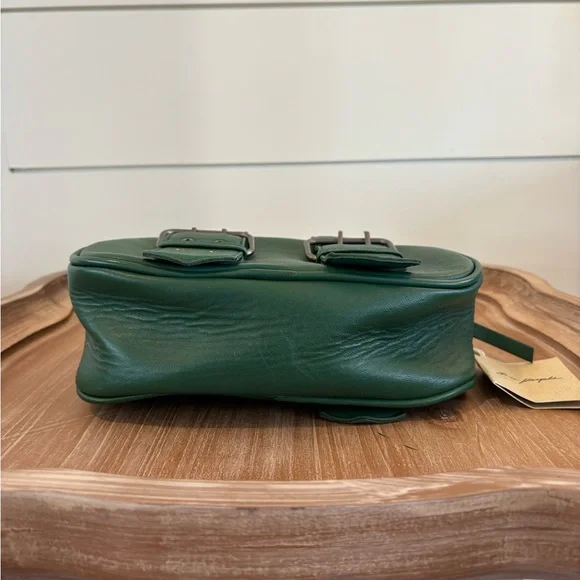Free People Say Yes Bag in Pine NWT - Picture 6 of 7